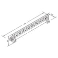thumbnail image 2 of Sliding Pull-out Wardrobe Closet for 12 Hangers Length 312 mm，black, 2 of 4