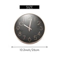 thumbnail image 6 of KEINXS Large Digital Wall Clock for Living Room/Bedroom Decor  Modern Atomic Mute Wall Clock 12Inch, 6 of 8