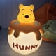 thumbnail image 1 of Figura de acción de Winnie The Pooh, juguete de dibujos animados de , oso Winnie encantador, luz nocturna USB, regalos para niños, adorno de escritorio, 1 of 4