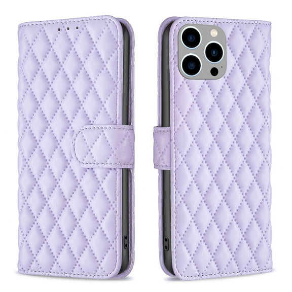 TECH CIRCLE for iPhone 14 Pro Max Case Wallet,RFID Blocking,Luxury PU Leather Kickstand Flip Cases for Women Men,Card Holder Cash Slots,Magnetic Closure for iPhone 14 Pro Max, Purple