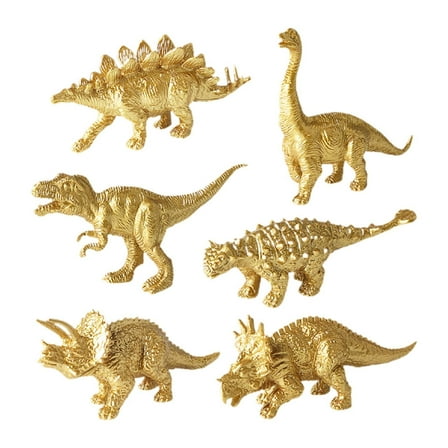 Colcolo 6 Pieces Dinosaur Figure Toys Model Toys Decoration for Birthday Party Favor