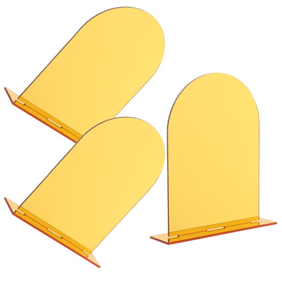 FUTUREORYY 3Ud Carteles Acrílicos Dorados Para Y Números De Con