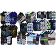 thumbnail image 4 of ToBeInStyle Boys' Pack of 12 Pairs Mystery Low Cut Ankle Socks - Size 9-11, 4 of 4