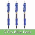 thumbnail image 1 of 0.5mm Bullet Tip Gel Pens Set - Black, Blue, Red Refills for School and Office, 1 of 7
