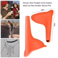 thumbnail image 3 of Urinario portátil para mujeres y niñas, dispositivo para orinar al aire libre, naranja, 3 of 9