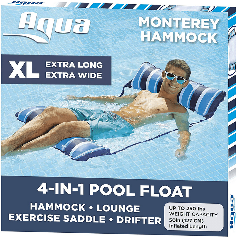 Aqua Deluxe Resort Quality Monterey Hammock 4 in 1 Multi Purpose