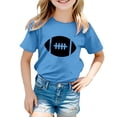 thumbnail image 4 of Camisole à Étagère pour Bébé Garçons Filles Manches Courtes Décontracté Rugby Football Imprimé Lettres, 4 of 4