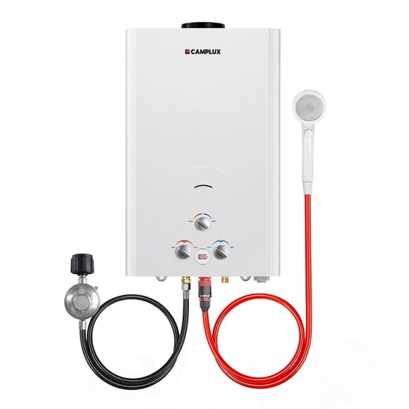 Camplux 4.22 GPM 110,000 BTU Outdoor Portable Propane Tankless Water Heater