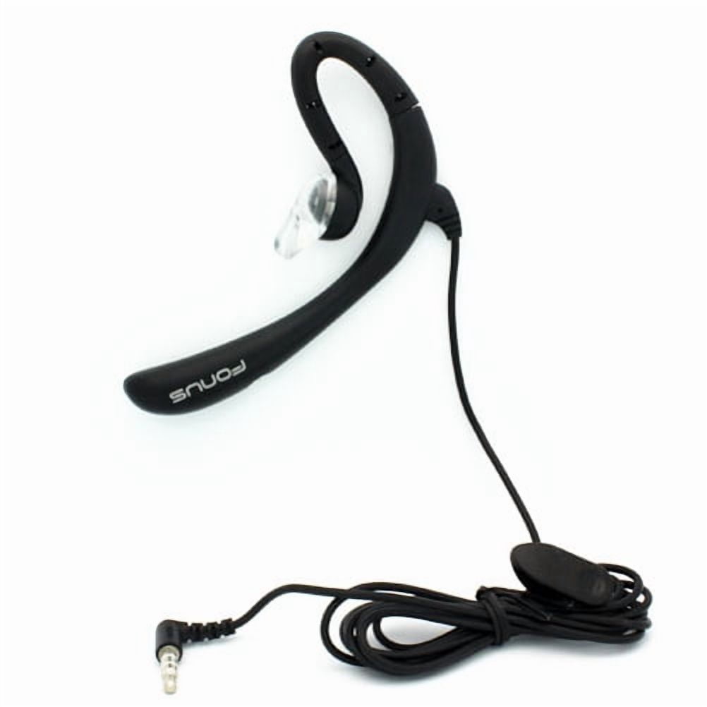 WIRED Headset MONO Hands-free Earphone Compatible With Samsung Galaxy S8 active, S7 Active, S6 Active, S5 Active, On5 NotePRO 12.2 Note 10.1 Mega 2 Kids Tab 3 7.0, J7 V (2017), Sky Pro B8G