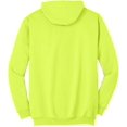 thumbnail image 3 of Port & Company ®  Tall Essential Fleece Pullover Hooded Sweatshirt. Pc90ht 2Xlt Safety Green, 3 of 3