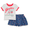 Strawberry Shortcake, variant on Strawberry Shortcake Toddler Girls Graphic Tee and Print Shorts Set, 2-Piece, Sizes 12M-5T