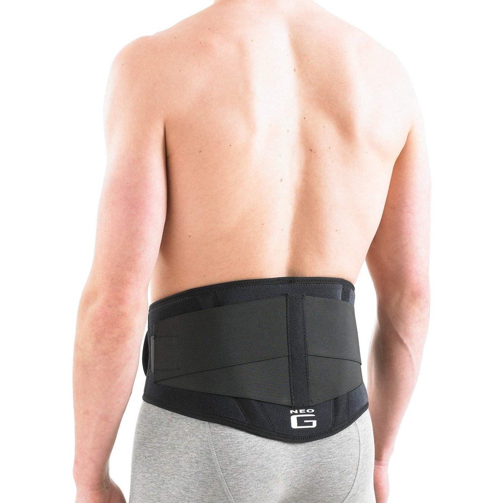 Neo G Back Brace With Power Straps, Support For Lower Back Pain, Muscle