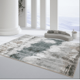 thumbnail image 1 of Alfombra de baño Nvzi-b, antideslizante, de felpa y pelo largo, lavable a máquina, color gris y verde, 61 x 40 cm, 1 of 4