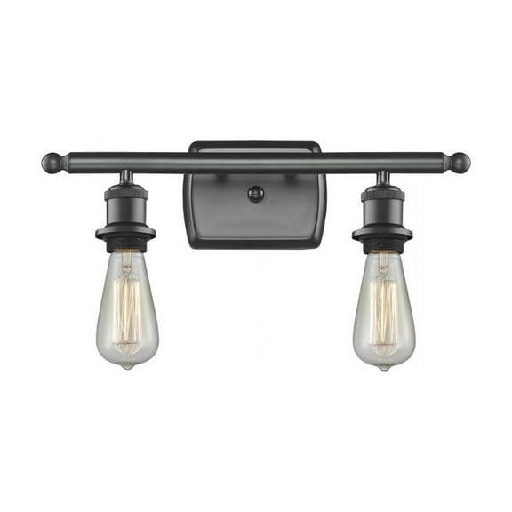 Innovations Lighting - Bare Bulb-2 Light Bath Vanity in Industrial Style-16