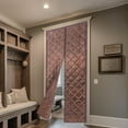 thumbnail image 4 of Modern Coffee Insulated Door Curtains, 40 x 84 in, 4 of 25