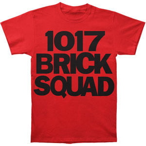 Brick Squad Red T-shirt Red 