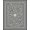 Gray Black, Pattern 13, variant on ODIKA 8'x10' Washable Area Rug Durable, Non-Slip Greek Key Border Interlocking Meander Motif Symmetry Mythology for Living Room, Under Sectional, Family