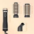 thumbnail image 3 of SKIMI Rotating Hair Dryer Brush, Auto Rotating Blow Dryer Brush Spinning, Negative Ionic Brush Blow Dryer, Round Brush Blow Dryer Volumize Curling, 3 of 11