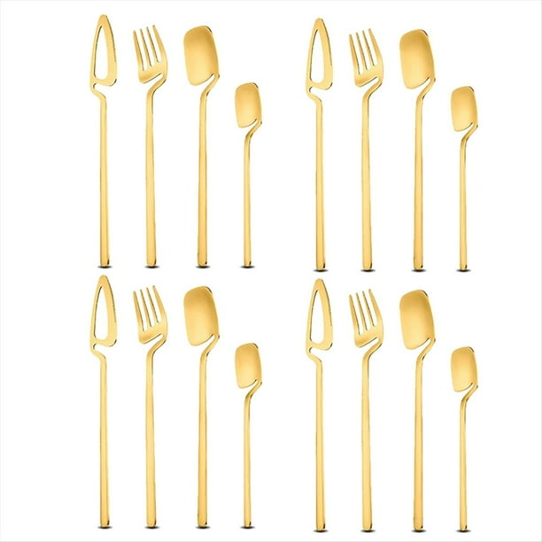 Vajilla Occidental de Acero Inoxidable, Tenedor y Cuchara para Colgar en la Pared, , Cuchillo y Tenedor, Cuchara, Vajilla