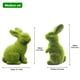 thumbnail image 2 of Xihbxyly Conejos Verdes En Bandada, Decoración de Pascua Hecha a Mano, Estatuas de Resina Blanda, Adornos para Mesa o Estante, Decoración de Jardín o Patio, Perfectos para Celebraciones de Pascua, Ju, 2 of 2
