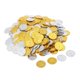 thumbnail image 3 of Pirate Gold Play Toy, Moneda de dinero de piñata de favores de fiesta, Tesoro de pirata con monedas de oro de plástico, Monedas de oro y juego de joyas de gemas de pirata, Tesoro de juguetes, 3 of 9