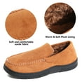 thumbnail image 3 of Northblanc Men's Slippers Warm Soft Plush Memory Foam House Slippers for Men Comfortable Bedroom Moccasin Slipper Non-Slip Indoor Outdoor, 3 of 10