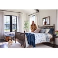 thumbnail image 3 of The Pioneer Woman Agatha Floral Gauze Quilt, Full/Queen, Blue Dust, Reversible Bedding, 3 of 9