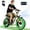 Green, variant on ESKUTE V201D Electric Bike for Adults & Teens, 500W, 19MPH, 48V 15.6Ah Battery, 20"x4.0" Fat Tire Ebike, 7-Speed , Front Suspension, All-Terrain Electric Bicycle Green, UL2849
