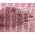 thumbnail image 4 of oneOone Viscose Chiffon Medium Pink Fabric Stripe & Women Face Sewing Fabric By The Yard Printed Diy Clothing Sewing Supplies 42 Inch Wide, 4 of 4