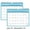 Blue Version from July 23 to December 24, variant on Godderr Wall Style Calendar 2023-2024 English Calendar Portable Desktop Calendar 15x12inch