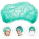 thumbnail image 5 of Disposable Bouffant Caps with Elastic Bands for Head Wearing Non Woven Fabric Green Color Size One Size Fits All, 5 of 5