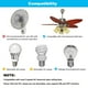 thumbnail image 4 of Kit de Control Remoto para Ventilador de Techo COREBAY FAN-35T con Regulador de Luz, 4 of 7