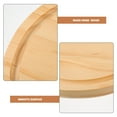 thumbnail image 3 of ELAYARD Small Cake Board Decorative Cutting Board Khaki Wood for General Users 1Set, 3 of 8