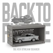 Container Sports Car Back To The Future Series 2 Change Puzzle Building Block Toy Tabletop Decoration Gift With Box
