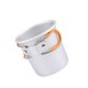 thumbnail image 4 of Taza de camping, taza de café, taza de metal, taza para beber, taza de agua de 150 ml con asa plegable para mochileros, senderismo, picnic, viajes Mango naranja, 4 of 8