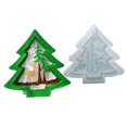 thumbnail image 1 of Bangcool Christmas Tree Silicone Mold DIY Xmas Tree Pendant Mold Resin Casting Mold, 1 of 10