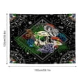 thumbnail image 5 of Ghopy Large Skull Tapestry Colourful Mushroom Tapestry Black Starry Wall Hanging Tapestry Carpet Aesthetic Background Tapestry Home Wall Decoration for Bedroom Living Room, 5 of 5
