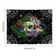 thumbnail image 2 of Tapiz de calavera, tapiz de hongos coloridos, tapiz negro estrellado, tapiz de tarot psicodélico para colgar en la pared de la habitación, 150 x 100 cm., 2 of 8