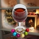 thumbnail image 4 of 6 piezas bola de Navidad encantos de vidrio de plástico copa de vino encantos de copa anillos aros de alambre marcadores de bebida favores de fiesta suministros, 4 of 5