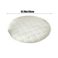 thumbnail image 4 of Seat Cushions 35x35 Round Plushs Cushions Tatami Chair Cushions Fart Cushions Floor Round Stool Dining Table Dining Chair Round Cushions Seat Cushions Winter White, 4 of 7