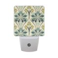 thumbnail image 6 of Yayeee LED Plug in Night Light for The Home with Auto Dusk to Dawn Light Sensors, 2 Pack, Beige Floral Pattern, 6 of 6