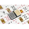 thumbnail image 2 of KEM Arrow Black and Gold Plastic Playing Cards, Standard Index, Poker Size, Premium Playing Cards, Casino Grade Poker Playing Cards, 2 Decks of Cards, 2 of 6