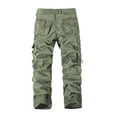 thumbnail image 3 of Men's Cargo Pants Men Pants Work for Cargo for Men with Pockets Phone Pocket Mens with Pockets Purse Sleepers Boy 12 Band 13 Nw780bl Size 1 Men's Pocket Washed Five Color Fashionable C 38, 3 of 6