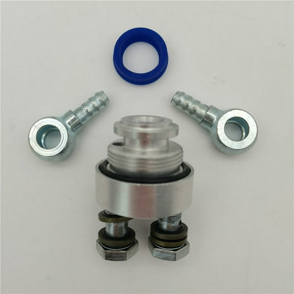 Motorcycle Oil Cooler System Adapter For GY6 100cc 125cc 150cc Scooter Engine