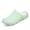 Green, variant on Mens Non Slip Clogs Water Shoes with Adjustable Strap, Lightweight Slip-On Mules, Breathable Quick-Dry Sandals Slippers for Garden Kitchen Outdoor Beach Pool Shower Summer
