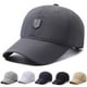 thumbnail image 2 of Gorra de primavera y otoño para hombre, gorra de béisbol transpirable de secado rápido con letras finas bordadas, gorra con visera protectora solar para deportes al aire libre, 2 of 6
