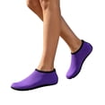thumbnail image 4 of Hike Barefoot Shoes for Women Non-Slip Breathable Wide Toe Box Lightweight Flexible Barefoot Walking Shoes for Daily Wear Hiking Trail Running Water Activities,Purple 40, 4 of 4