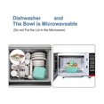 thumbnail image 5 of Lunch Container To Go, 1500ml Salad Bowls With 3 Compartments, Container For Salad Toppings, 5 of 5