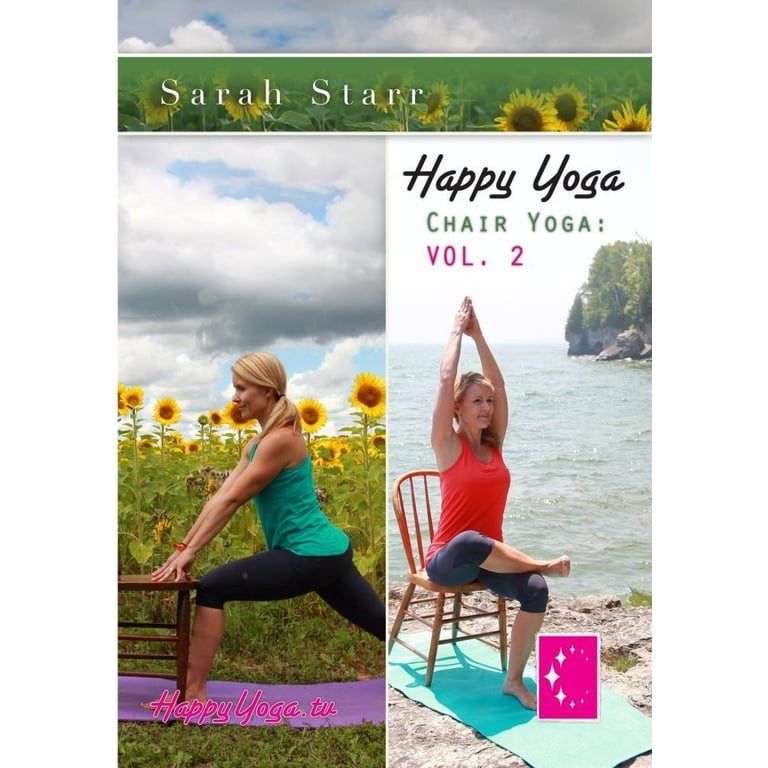 Happy Yoga with Sarah Starr  Chair Yoga Volume 2 NEW 