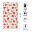 thumbnail image 2 of Kdxio Hand Towel Hand Drawn Strawberry for Bathroom Kitchen Fingertip Bath Towels 27.5 x 16 Inch Home Hotel Gym Laundry Room, 2 of 5